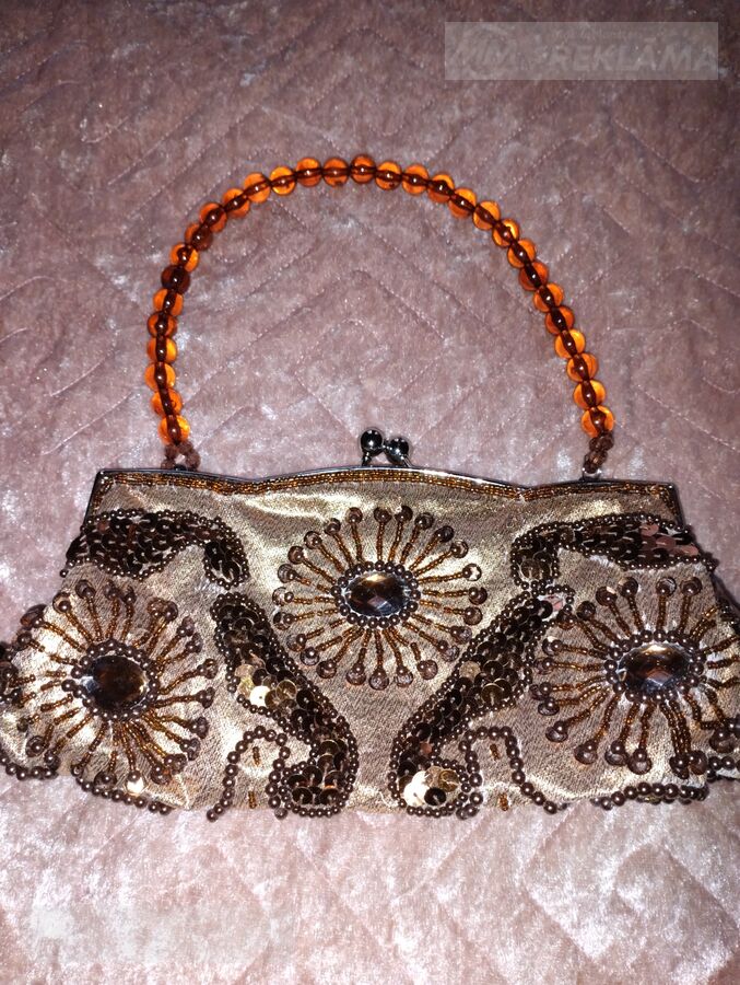 Сумочка - клатч. Привезена из Америки. (25х13см. ). - MM.LV