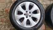 Light alloy wheels Opel R17/7 J, Perfect condition. - MM.LV - 2