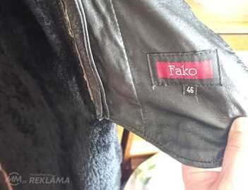 Дублёнка чёрная - MM.LV