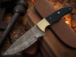 Ручной работы нож из многослойной дамасской стали - MM.LV