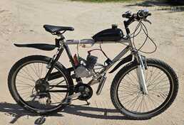 Moped Kalnu velosipēda rāmī, 2025, 10 km, 100.0 cm3. - MM.LV