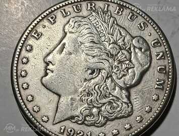 1 доллар Моргана 1921 год - MM.LV