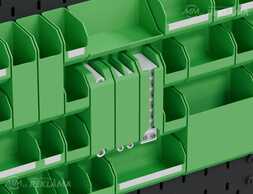 Kastītes Ikea Skadis organizatoram. - MM.LV