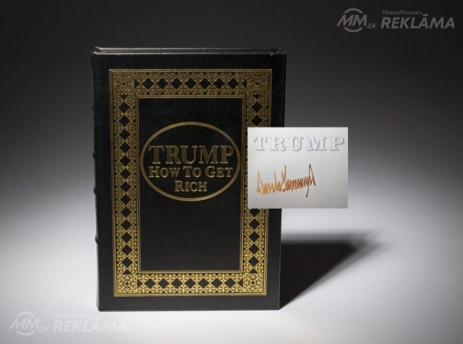 written by Donald J.Trump +certificate - MM.LV