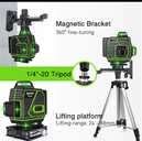 Лазерный уровень нивелир 4D 16 línes с приёмником сигнала 360 градусов - MM.LV - 4