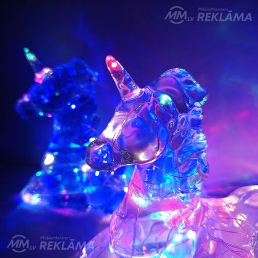 Светящийся ночник в виде единорога (работает от USB) Светящийся ночник в виде единорога (работает от USB) - MM.LV