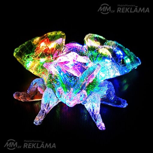 Handmade glowing night light in the shape of a butterfly Handmade glowing night light in the shape of a butterfly - MM.LV