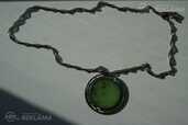 Украшение на шею-камень-нефрит - MM.LV - 1