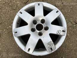 Литые диски Volkswagen Audi Skoda Seat R16, Хорошее состояние. - MM.LV
