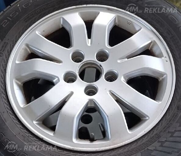 Light alloy wheels Original R16, Good condition. - MM.LV