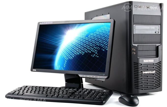 Desktop computer, 24-7 24=7, Good condition. - MM.LV