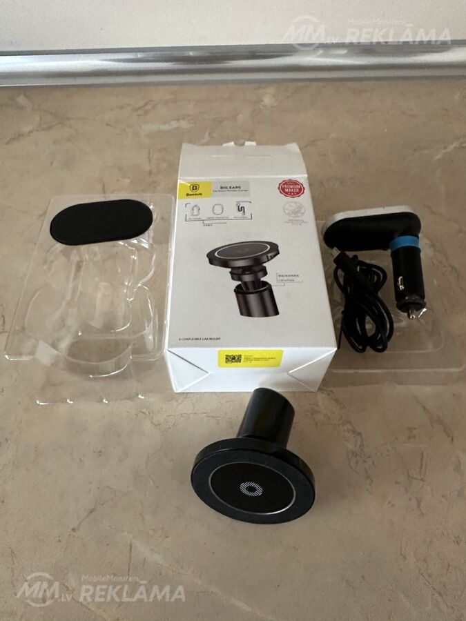 Baseus WXER-01 Big Ears Series Car Mount Magnetic Wireless Baseus WXER-01 Big Ears Series Car Mount Magnetic Wireless - MM.LV