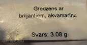 zelta gredzens ar briljantiem - MM.LV - 2