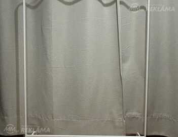 Drēbju statīvs, baltā krāsā, 99x152 cm - MM.LV