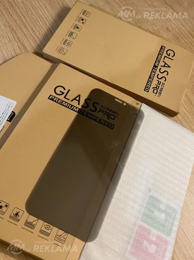 I am selling a new, unused set of tempered glass screen protectors. I am selling a new, unused set of tempered glass screen protectors. - MM.LV
