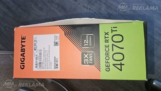 Gigabyte rtx 4070ti gaming oc - MM.LV