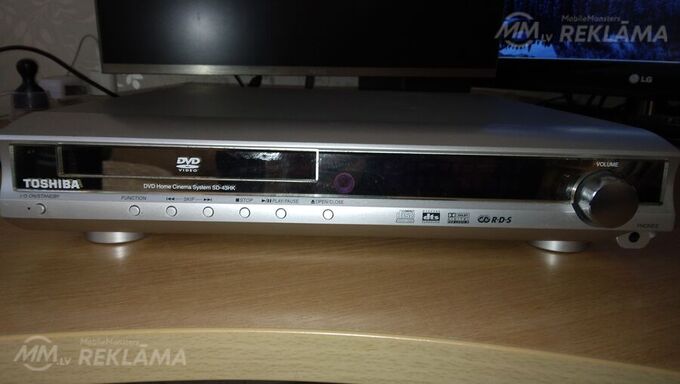 Pardod dvd-sistēmu Toshiba sd-43HK - MM.LV