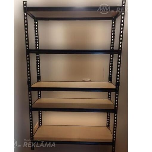 Plaukts. Metāla plauktu konstrukcija 180*90*40 - MM.LV