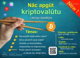 Kriptovalūta, Kur to apgūt? - MM.LV