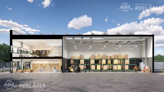 Stock Office 296.40 m² in the Versum Business Complex Stock Office 296.40 m² in the Versum Business Complex - MM.LV