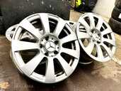 Light alloy wheels Mersedes R16/7.5 J, Good condition. - MM.LV - 2