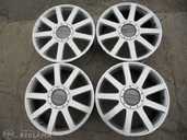 Light alloy wheels audi A3 5x112 R17, Good condition. - MM.LV - 1