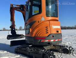 Mini excavator Doosan DX35Z, 2012, 5 800 h.. - MM.LV