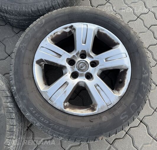 Light alloy wheels Opel Chevrolet R17, Good condition. - MM.LV