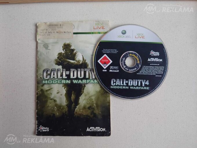 Xbox 360 spēles | Call of Duty Modern Warfare | Deus | Crysis | Fable Xbox 360 spēles | Call of Duty Modern Warfare | Deus | Crysis | Fable - MM.LV