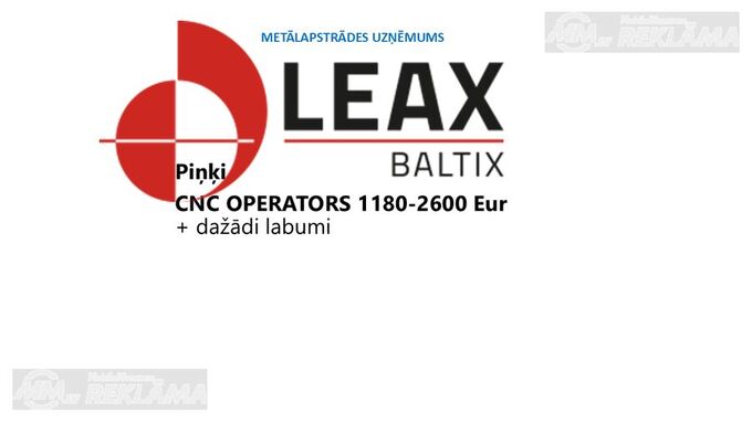 Cnc Operator. - MM.LV