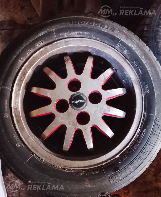 Light alloy wheels Mazda R14/6 J, Used. Light alloy wheels Mazda R14/6 J, Used. - MM.LV