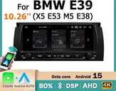 BMW e53 X5 E39 e38 radio Android 15.0 carplay Android auto - 7 BMW e53 X5 E39 e38 radio Android 15.0 carplay Android auto - MM.LV - 7