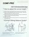 Comf-Pro Oxford Y-618P chair in perfect condition - MM.LV - 7