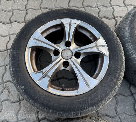 Light alloy wheels Audi Ford R15, Good condition. - MM.LV