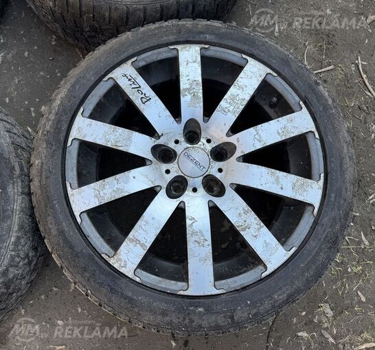 Light alloy wheels Audi Volkswagen Skoda Seat Mercedes Ford R17, Good - MM.LV