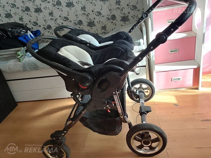 Продаю коляску для двойни 3 в 1 - MM.LV