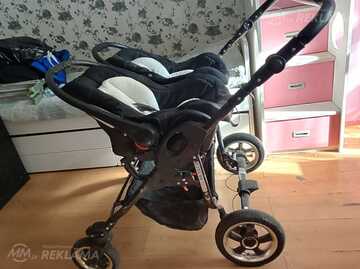 Продаю коляску для двойни 3 в 1 Продаю коляску для двойни 3 в 1 - MM.LV