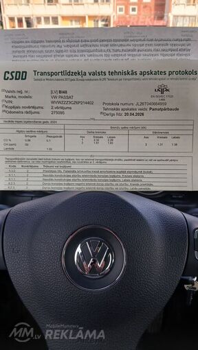 Volkswagen Passat, 2006, 275 000 км, 2.0 л.. - MM.LV