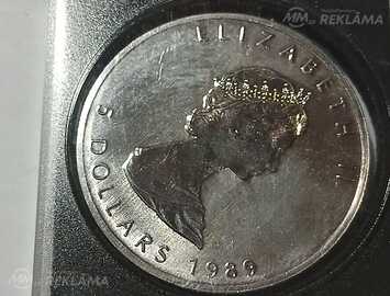 5 долларов Канада 1989 год - MM.LV