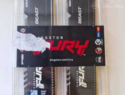 Kingston fury Beast 16GB (2x8GB) DDR4 3200MHz ram - MM.LV