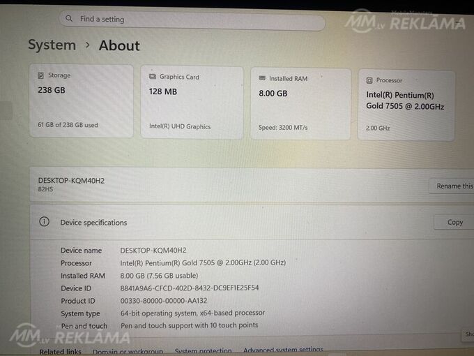 Laptop Lenovo IdeaPad Flex 5 14ITL05, 14.0 '', Perfect condition. - MM.LV