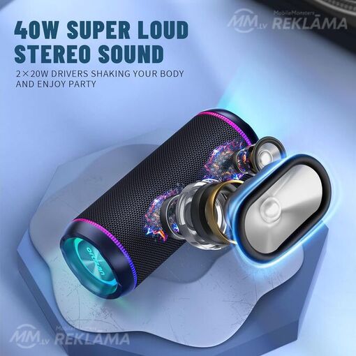 Ortizan X30 6600mAh battery. Bluetooth speaker Ortizan X30 6600mAh battery. Bluetooth speaker - MM.LV