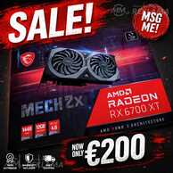 Msi Radeon rx 6700 xt mech 2X 12GB GDDR6 - MM.LV