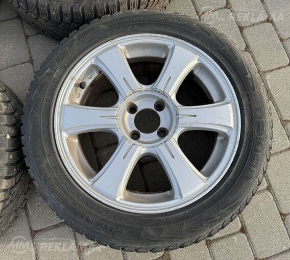 Light alloy wheels 4x100 R16, Good condition. - MM.LV