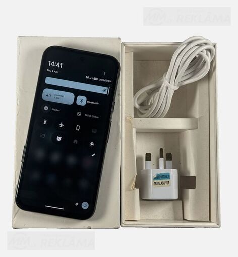 Google Google Pixel 8a 128GB 6.1 atbloķēts melns Labā st, 128 GB, Lab - MM.LV