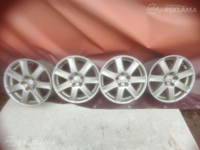 Light alloy wheels Volvo R17/7.5 J, Good condition. - MM.LV