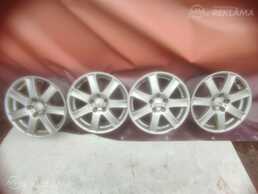 Light alloy wheels Volvo R17/7.5 J, Good condition. - MM.LV