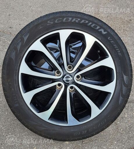 Light alloy wheels Nissan Qashqai R18, Perfect condition. Light alloy wheels Nissan Qashqai R18, Perfect condition. - MM.LV