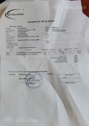 Metināšanas pusautomāts Torros mig-200 M2003 Metināšanas pusautomāts Torros mig-200 M2003 - MM.LV
