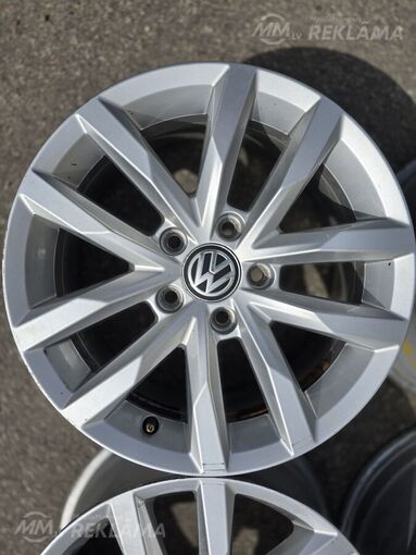 Light alloy wheels Wolkswagen R16/6.5 J, Good condition. - MM.LV